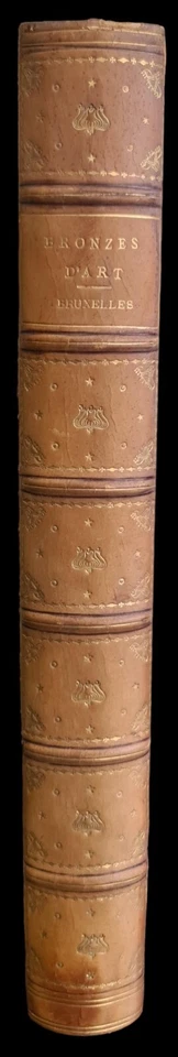 CATALOG OF BRONZE SCULPTURES. COMPAGNIE DES BRONZES. VERTENEUIL. BRUSSELS. 1903. - Image 1 of 1