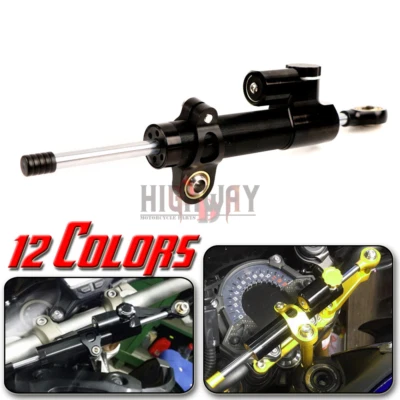 CNC Aluminum Steering Damper Stabilizer for SUZUKI GSXR1300 GSXR 1300 HAYABUSA - Image 1 of 4