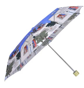 Brandneu mit Etikett RADLEY - DAS OBSERVATORIUM - BLAUER TELESKOPSCHIRM - NEU (passt zu Handtasche) - Bild 1 von 3