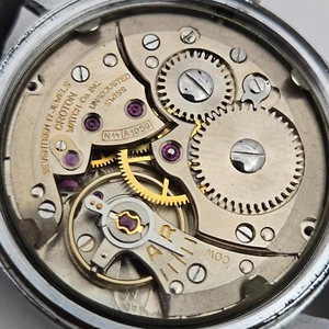 Vintage CROTON men's manual wind watch N14/A1059 17Jewels swiss made 1950s - Picture 1 of 18