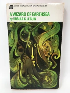 A Wizard of Earthsea by Ursula K. Le Guin - Ace Science Fiction 1st 1968 - Picture 1 of 6