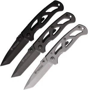 Smith & Wesson 3 Framelock Folding Pocket Knife Combo Pack P1085964 - Picture 1 of 1