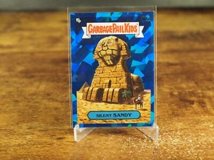 2021 Topps Garbage Pail Kids Chrome Sapphire #104a Silent Sandy - Picture 1 of 2