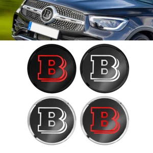 Für Mercedes Benz Brabus 15-19 GLC GLE GLS 20.5cm Vorne Motorhaübe Emblem - Bild 1 von 5