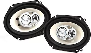 Absolute BLS6803 Blast Series 640W 6x8" 5x7" 3 Way Car/Marine/ATV/UTV Speakers - Picture 1 of 7