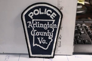 police patch ARLINGTON COUNTY POLICE VIRGINIA BLACK BORDERS - Picture 1 of 1