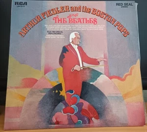 Arthur Fiedler & Boston Pops ‎– Play The Beatles LP record excellent, cover VG+ - Picture 1 of 3