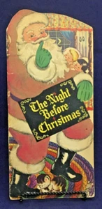 Vintage Buch Die Nacht vor Weihnachten c 1949 Whitman Publishing Co. 15" - Bild 1 von 5