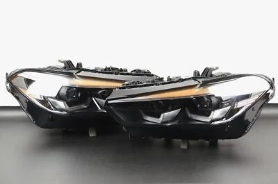 完美! 正品! 19-23 宝马 G05 G06 X5 X6 左右底座 LED 车头灯原始设备制造商 — 第 1/4 张图片