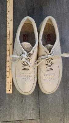 SAS Time Out Tripad Comfort Bone Beige Leather Men Walking Shoes Sz 13 Lace - Image 1 of 4