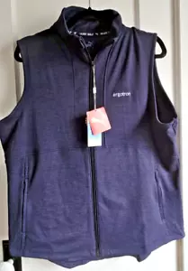NWT Puma Herzogenaurach soft stretch women XL cloudspun Daybreak golf vest navy - Picture 1 of 7