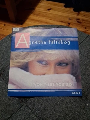 Agnetha Faltskog 1985 "I Won't Let You Go" 7" Vinyl - Image 1 of 4