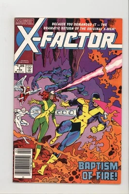 X-Factor 1 VF Baptism of Fire! 1986 - Image 1 of 3