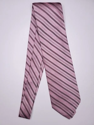 Dkny Mens Formal Necktie 56"Lx3.5"W Pink/Lavender Neck Tie - Image 1 of 4