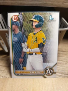 Bowman Paper Prospect 2022 #BP-89 Max Muncy - Oakland Athletics - Foto 1 di 2