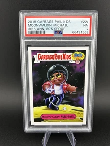 2015 Topps MoonWalkin Michael GPK 30th Anniversary Garbage Pail Kids PSA 7 - Picture 1 of 3