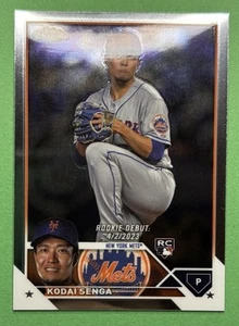 2023 Topps Chrome Update Rookie Debut #USC124 Kodai Senga - Picture 1 of 2