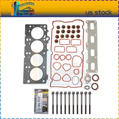 Fits 01-10 Chrysler PT Cruiser Jeep TJ 2.4L Cylinder Head Gasket Bolts Set DOHC - Изображение 1 из 4