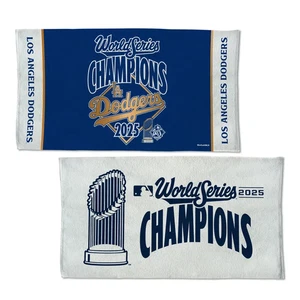 2025 World Series Champions Los Angeles Dodgers Locker Room Celebration Towel - Picture 1 of 1