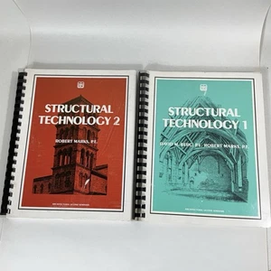 Structural Technology 1,2 David M Berg , Robert Marks P.E Architectural Textbook - Picture 1 of 18