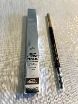 New! Lancôme Brow Define Pencil Precision Pencil#12 Dark Brown 90mg .003oz - Image 1 of 3