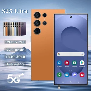 S25 Ultra 5G LTE Smartphone 7.3 Unlocked Android Cellphones Dual SIM 12GB+512GB - Picture 1 of 23