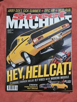 Street Machine Mag Sept 2025,Hellcat E49 R/T Charger,HR Ute,XA GT,VH,XY GTHO,VL - Image 1 of 4