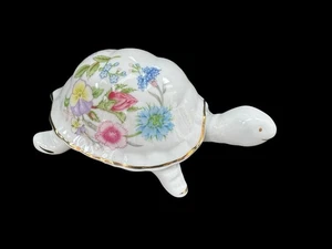 Rare Shape Aynsley Wild Tudor Tortoise Turtle Porcelain England - Picture 1 of 7
