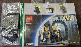 LEGO Star Wars: Final Duel II (7201) with minifigures and instructions