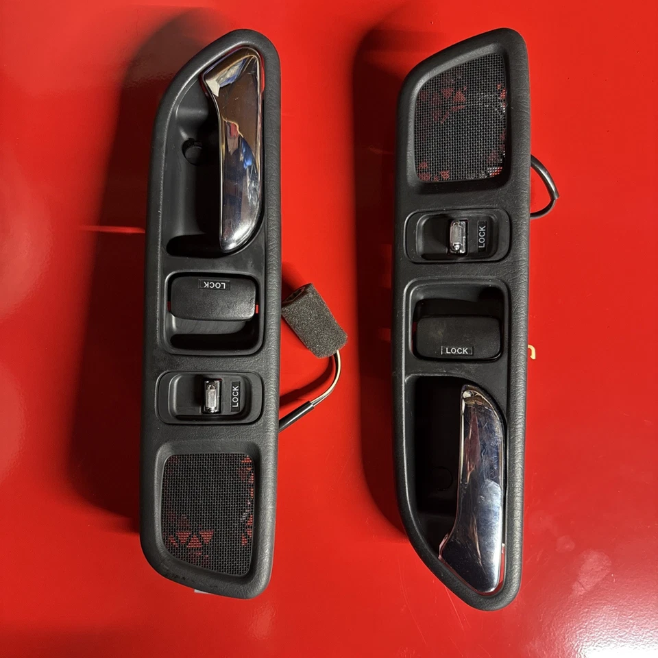 Manija de puerta interior interior izquierda derecha para conductor y pasajero Honda Prelude 97-01 Foto 1 de 4