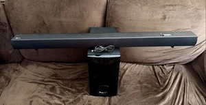 LG Electronics LAS350B Sound Bar, Sound Bar w/ Subwoofer & Bluetooth, No Remote - Picture 1 of 11