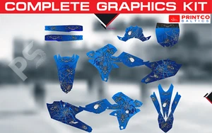 Yamaha YZ YZF 125 250 450  2013-2025 complete graphics kit 21 mil - Picture 1 of 9