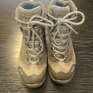 VANGO LADIES HIKING WALKING BOOTS SIZE UK 5 GREY BROWN - Picture 1 of 6