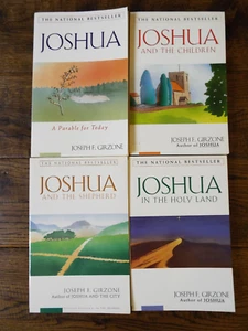 Lot 4 Joshua Series Books by Joseph Girzone The Children Shepherd Holy Land - Imagen 1 de 2