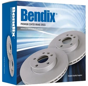REAR BRAKE DISCS X2 FOR PEUGEOT, CITROEN, FIAT, VANS NEW PAIR OF BENDIX 522134 - Picture 1 of 6