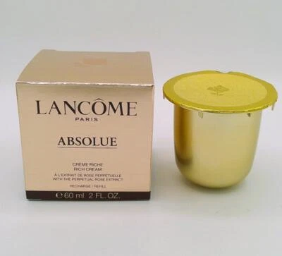 Lancome Absolue CREMA RICA Extracto de Rosa Perpetua RECARGA 60 ml *NUEVO EN CAJA* Foto 1 de 4