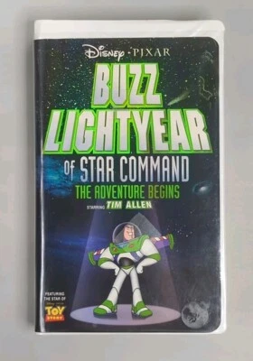 Disney Pixar Buzz Lightyear of Star Command (VHS) Adventure Begins Video Tape  - Image 1 of 4