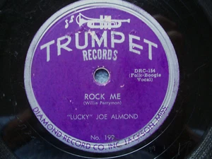 "Lucky" Joe Almond...Rock Me...Rockabilly Blues 78 rpm 1953 - Bild 1 von 4