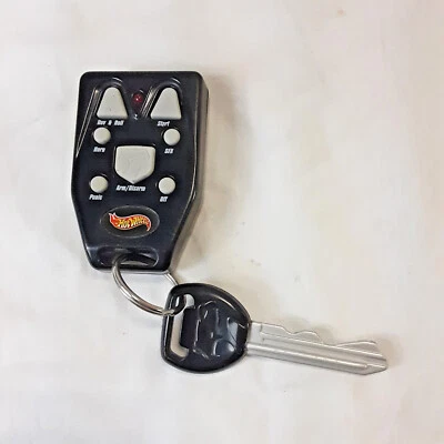 Hot Wheels Key Fob RC Remote Control Start Rev & Roll Horn Panic Arm/Disarm SFX - Image 1 of 2