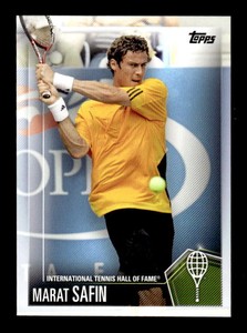 2019 Topps International Tennis Hall of Fame #6 Marat Safin - NM-MT