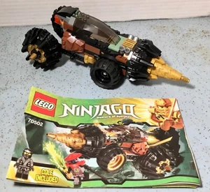 2013 LEGO NINJAGO EARTH DRILLER ONLY FROM SET# 70502 COLE'S w/INSTRUCTIONS - Picture 1 of 8