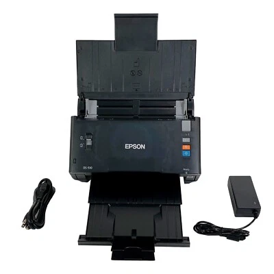 Epson WorkForce DS-510 Desktop Sheetfed Color Document Scanner J341A w/Bundle - Image 1 of 4