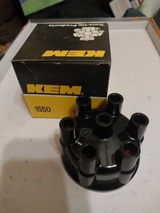 KEM 1550 1968 JEEP CJ5A 6 cyl distributor cap - Picture 1 of 3