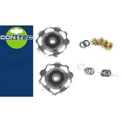 CONTEC-CT CONTEC Schaltrollenset 1 Paar ROLLEN 10Z. ca. 30g 4250311302539 Fahrrad