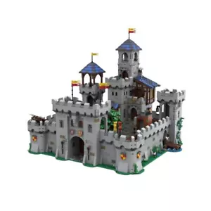 Custom MOC-162174 Lionbrick Modular Castle Model Medieval Theme Building 4039PCS - Picture 1 of 7