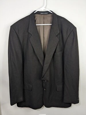Blazer Pierre Balmain Hombre 50L Marrón Seda Sencillo Pecho  Foto 1 de 4