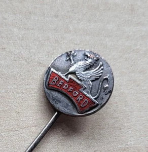 Vintage enamel BEDFORD Lorry Truck logo pin badge 1930s LKW Anstecknadel - Picture 1 of 4