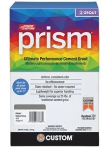 Prism #647 Brown Velvet 17 lb. Ultimate Performance Fast Setting Grout PG64717T - Picture 1 of 1