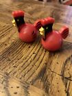 Vintage Fisher Price Little People  Farm Red Roosters-2
