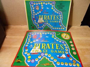 RARE Vintage pirates chase game Tee Pee Toys No 3277 - Picture 1 of 14